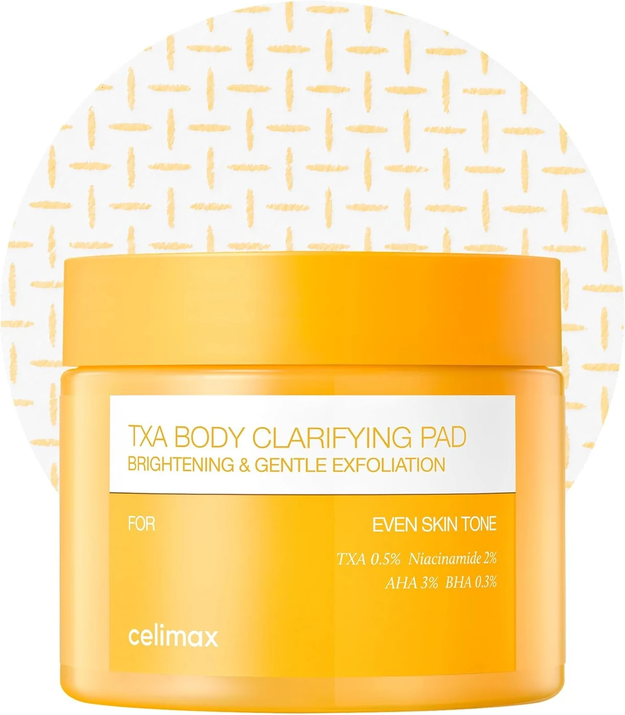 Celimax TXA Body Clarifying Pad, 50 Pads