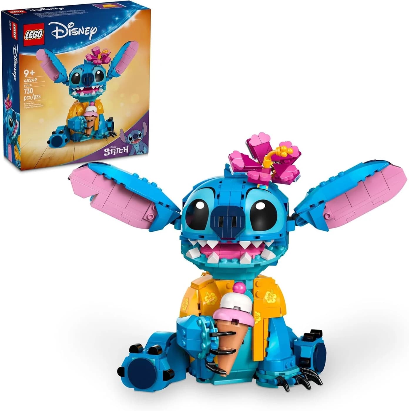 LEGO Disney Stitch Buildable Toy with Figures 43249