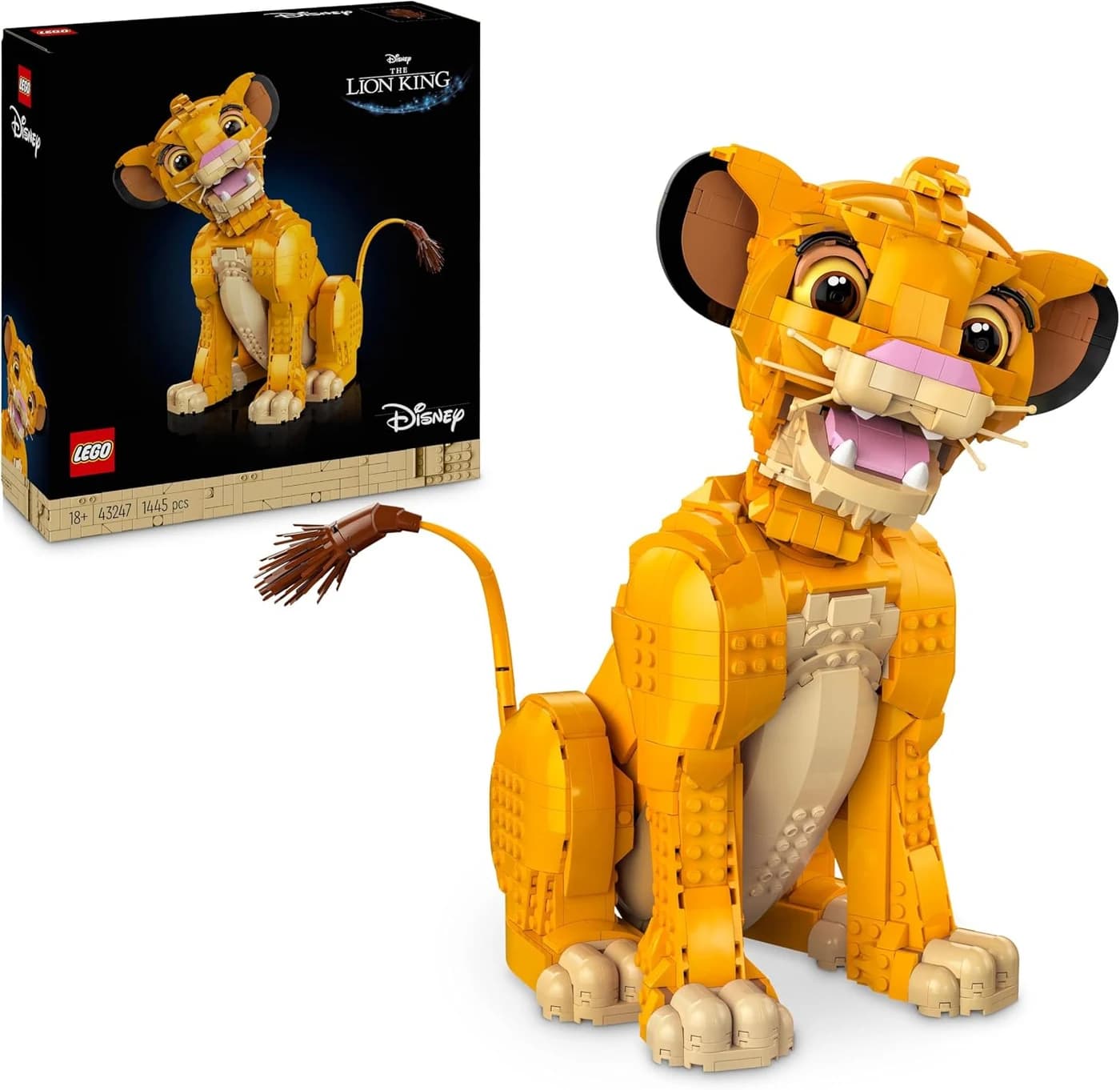 LEGO Disney Young Simba the Lion King Set for Adults 43247