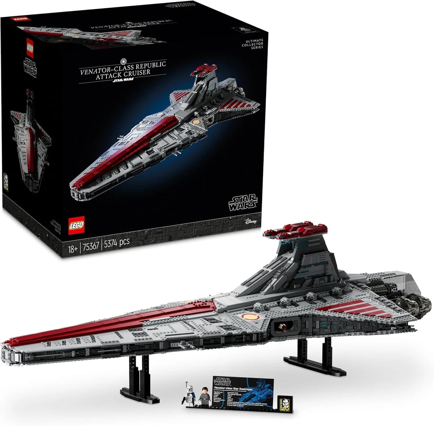 LEGO Star Wars Venator-Class Republic Attack Cruiser 75367