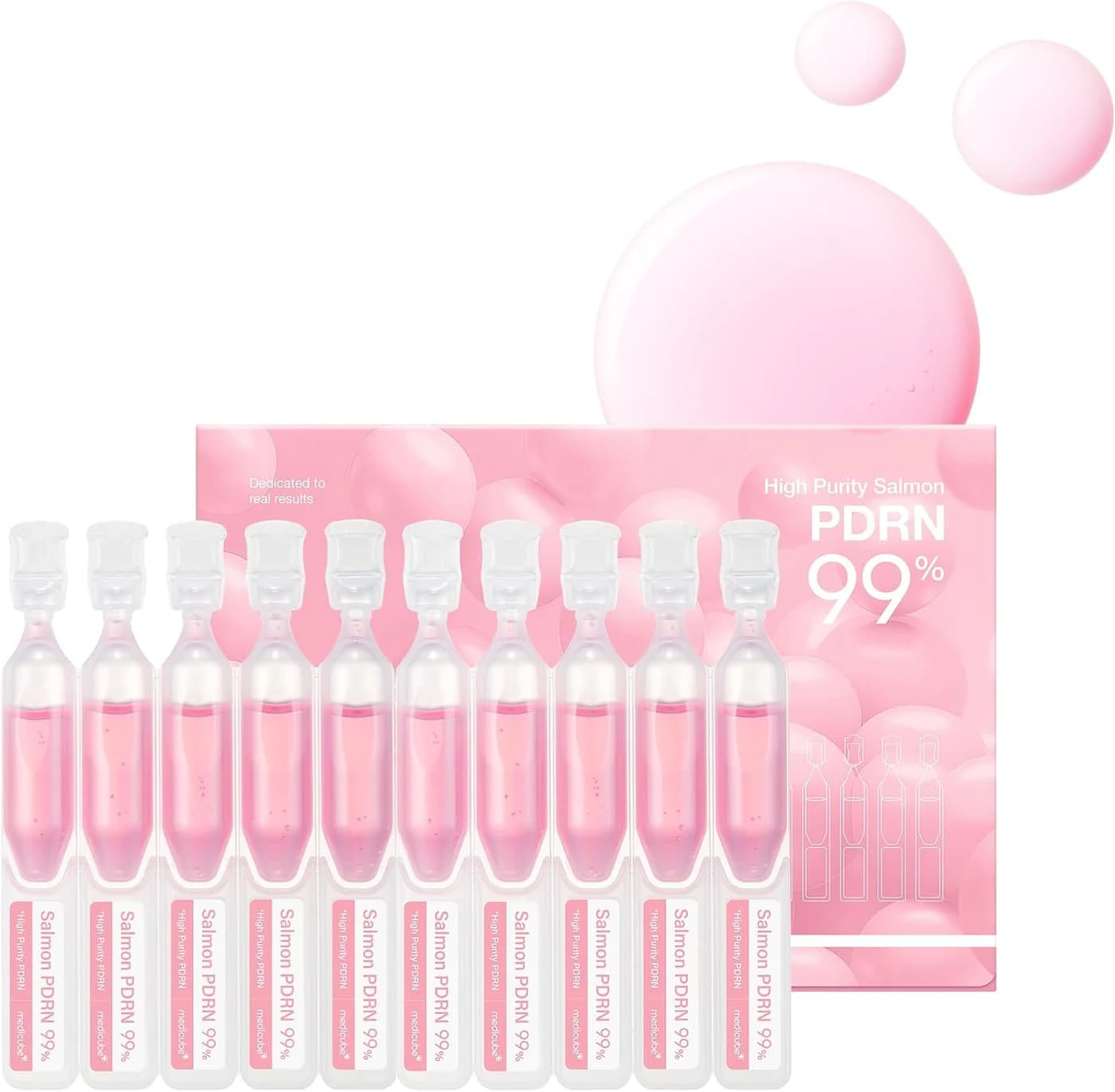 medicube Salmon DNA PDRN Pink One Day Serum 1.5 ml x 10