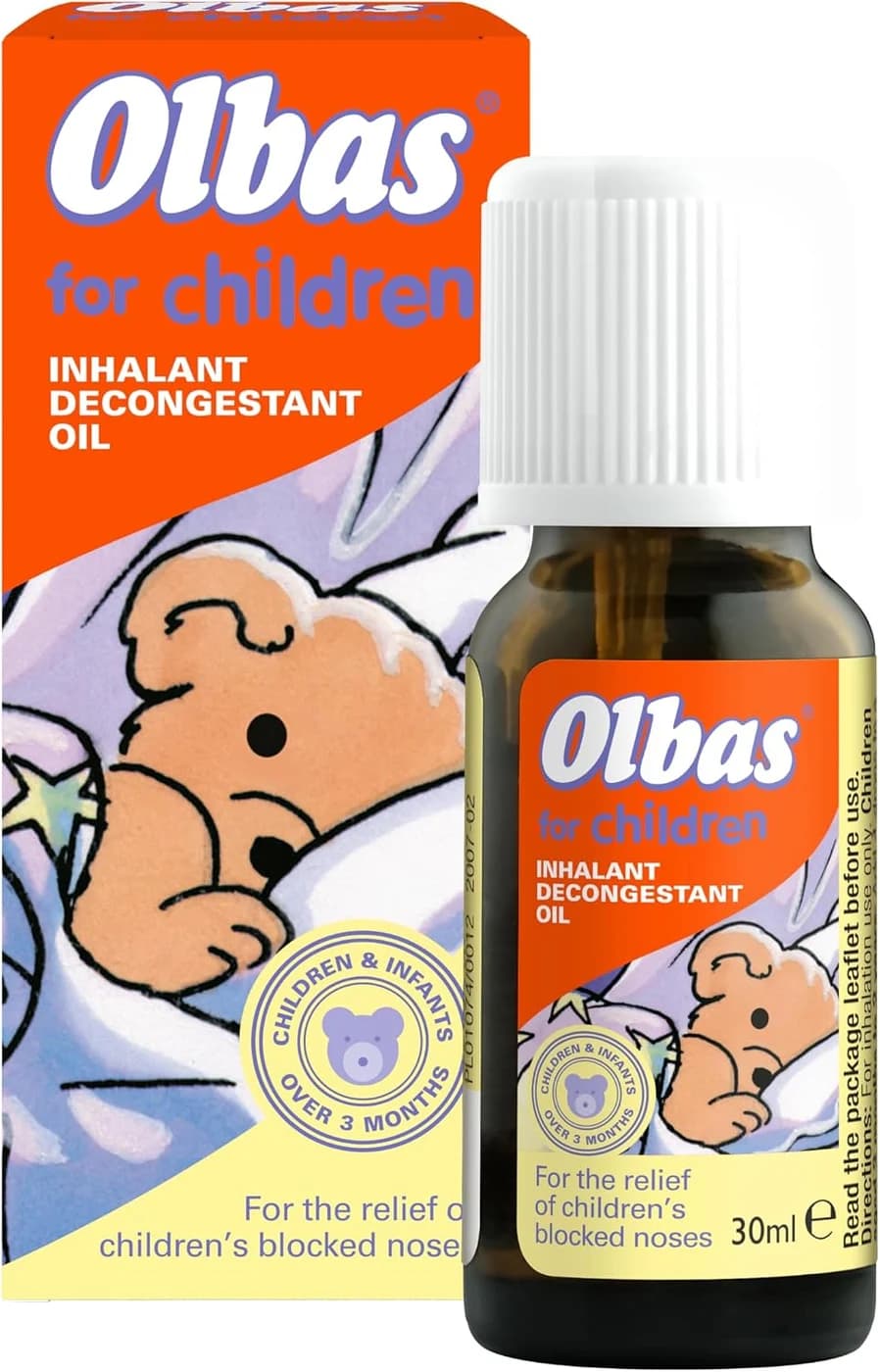 Olbas Oil for Children Inhalant Decongestant 30 ml